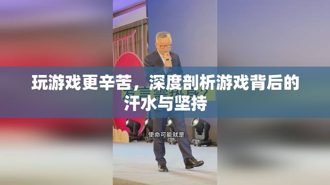 游戲背后的汗水與堅持，深度剖析游戲玩家的艱辛之路