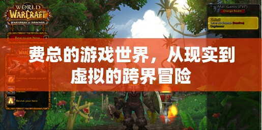 費總，從現(xiàn)實到虛擬的跨界冒險之旅