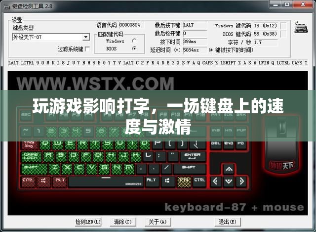 鍵盤(pán)上的速度與激情，游戲?qū)Υ蜃炙俣鹊挠绊? class=