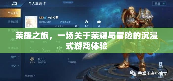 榮耀之旅，沉浸式游戲中的榮耀與冒險(xiǎn)探索