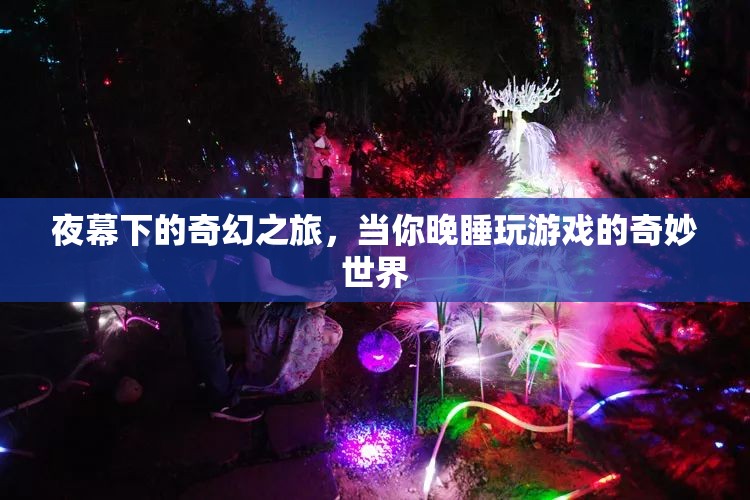 夜幕下的奇幻之旅，晚睡游戲中的奇妙世界