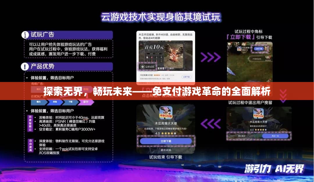 免支付游戲，探索未來游戲體驗(yàn)的革命性變革