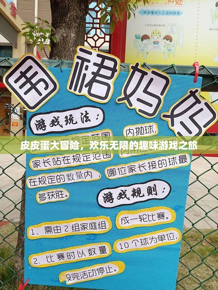 皮皮蛋大冒險，歡樂無限的趣味游戲之旅