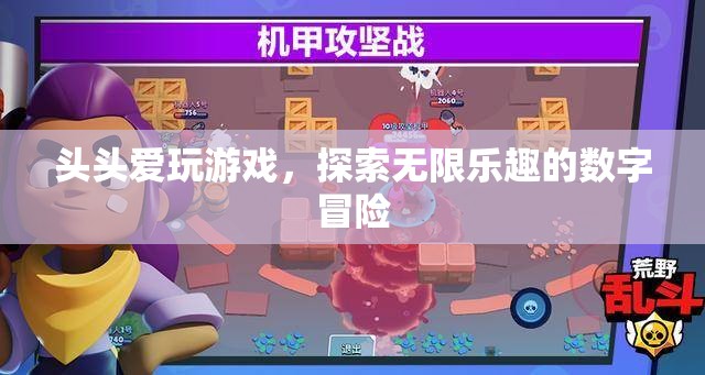數(shù)字冒險(xiǎn)的無(wú)限樂(lè)趣，頭頭愛(ài)玩游戲的探索之旅