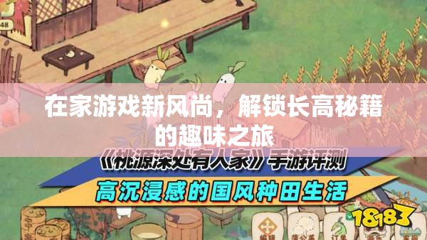 解鎖長高秘籍，在家游戲新風尚的趣味之旅