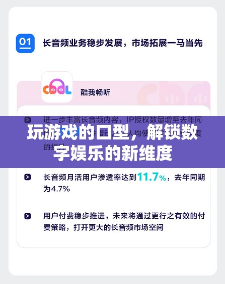 解鎖數(shù)字娛樂新維度，探索游戲口型新體驗(yàn)
