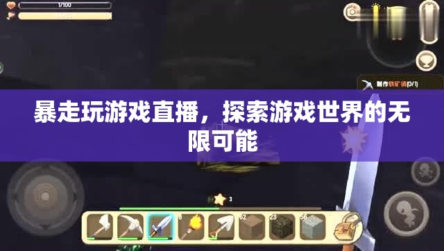 探索游戲世界的無(wú)限可能，暴走玩游戲直播
