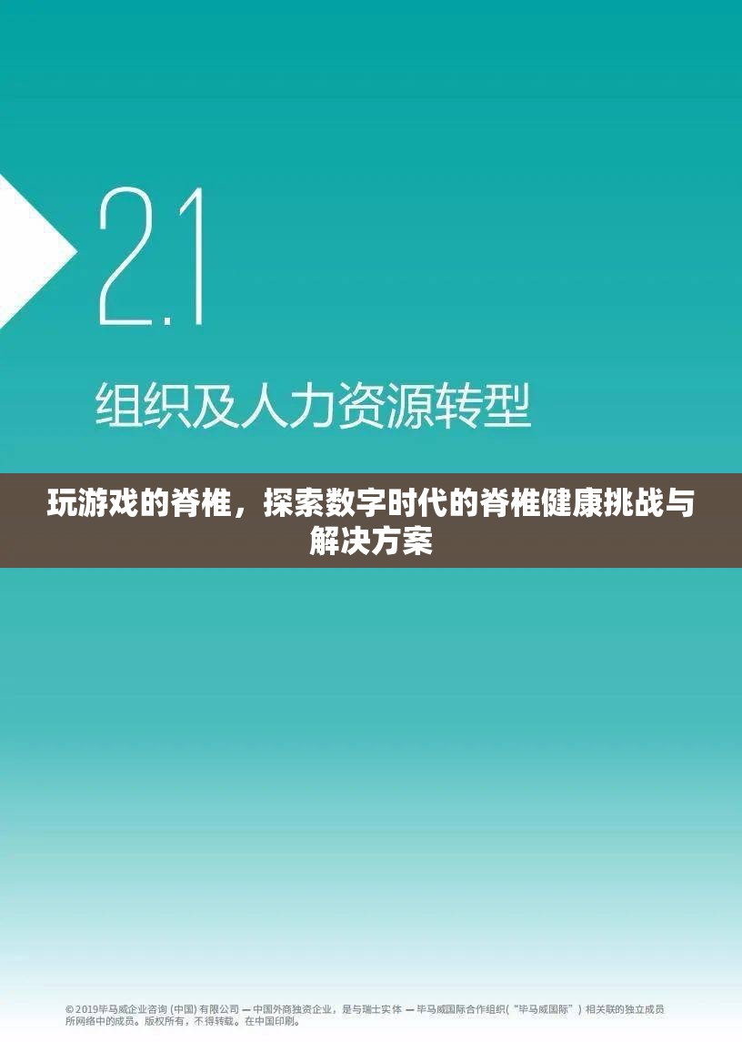 數(shù)字時代的脊椎健康挑戰(zhàn)，游戲玩家的脊椎探索與解決方案
