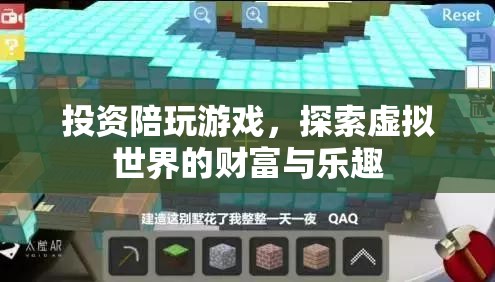 探索虛擬財富，投資陪玩游戲的無限樂趣