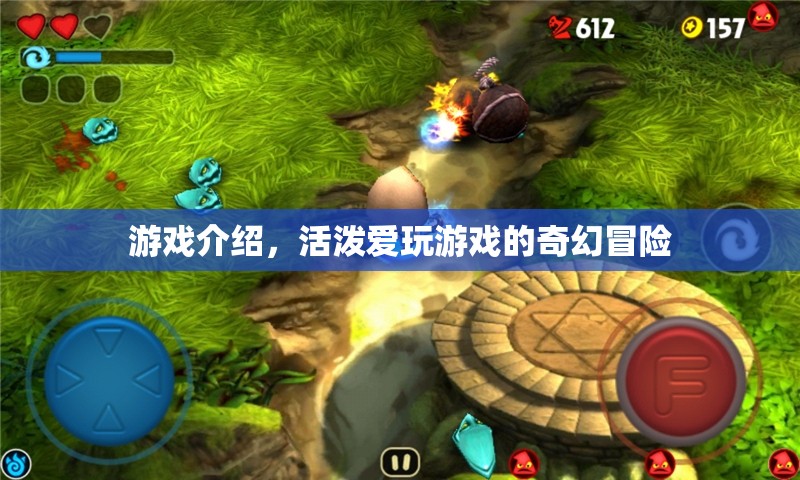 奇幻冒險，愛玩游戲的活潑之旅
