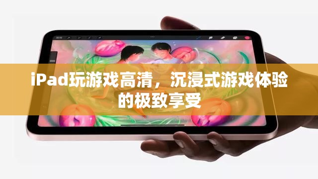 iPad，打造高清沉浸式游戲體驗