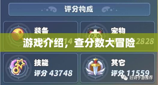 查分?jǐn)?shù)大冒險，一場刺激的游戲挑戰(zhàn)