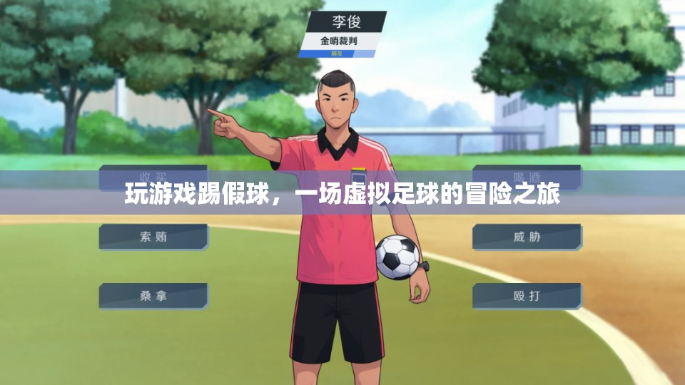 虛擬足球，踢出假球，一場冒險(xiǎn)之旅