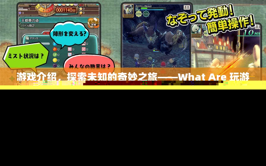 探索未知奇妙之旅，What Are 玩游戲