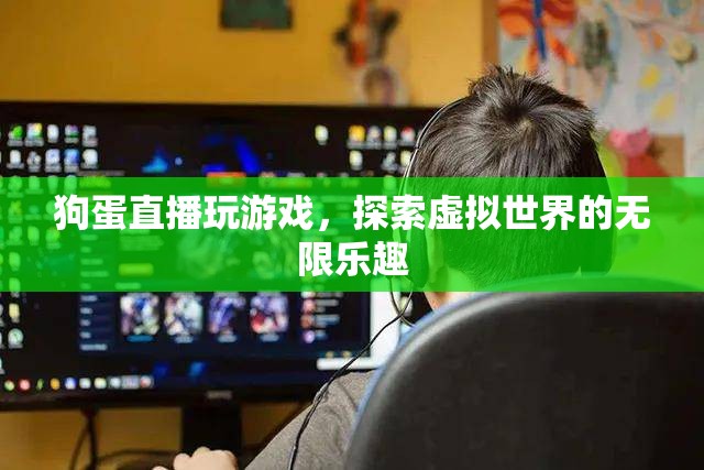 狗蛋直播探索虛擬世界的無(wú)限樂(lè)趣
