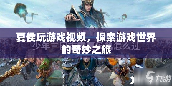 夏侯玩游戲，探索游戲世界的奇妙之旅