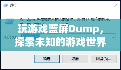 游戲藍(lán)屏Dump，探索未知世界與故障的藝術(shù)