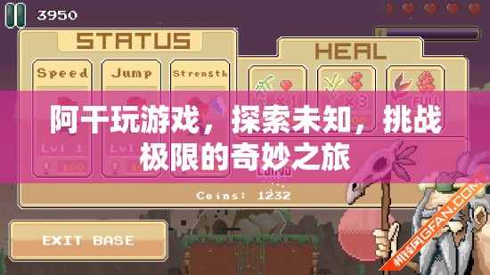 阿干，探索未知，挑戰(zhàn)極限的奇妙游戲之旅