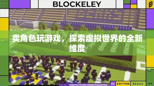 賣角色玩游戲，探索虛擬世界的全新維度
