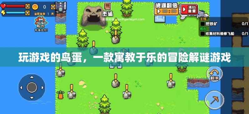 玩游戲的鳥蛋寓教于樂，冒險解謎等你來挑戰(zhàn)！