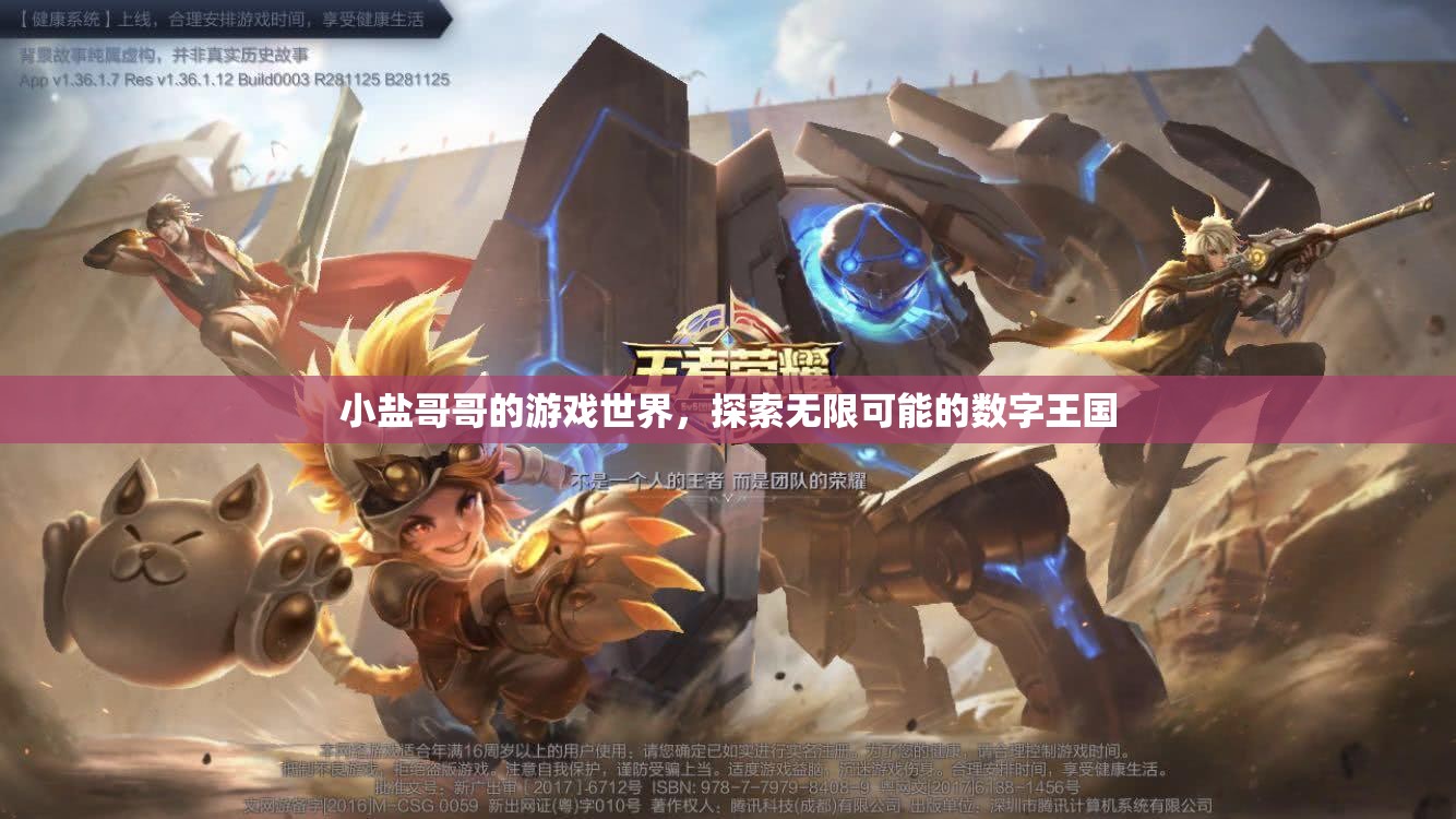 小鹽哥哥的數(shù)字王國，探索無限可能的奇妙游戲世界