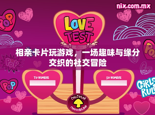 相親卡片，一場趣味與緣分的社交冒險