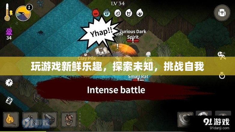 探索未知，挑戰(zhàn)自我，游戲帶來的新鮮樂趣