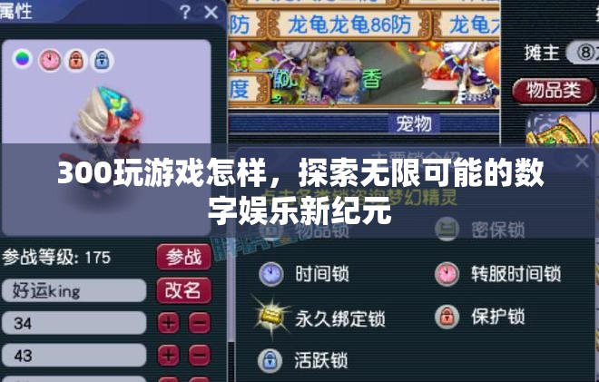 探索無(wú)限可能的數(shù)字娛樂(lè)新紀(jì)元，300玩游戲體驗(yàn)
