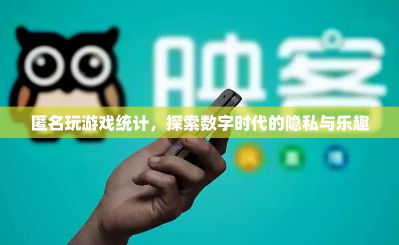 數(shù)字時(shí)代下的隱私與樂趣，匿名玩游戲的統(tǒng)計(jì)探索