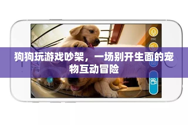 狗狗吵架背后的寵物互動冒險，一場別開生面的游戲盛宴