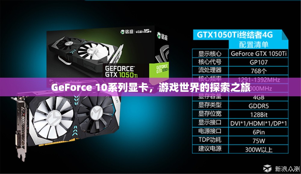 GeForce 10系列顯卡，開啟游戲世界的探索之旅