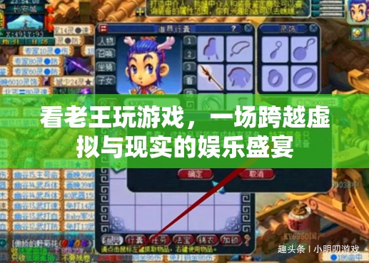 跨越虛擬與現(xiàn)實(shí)的娛樂(lè)盛宴，看老王玩游戲