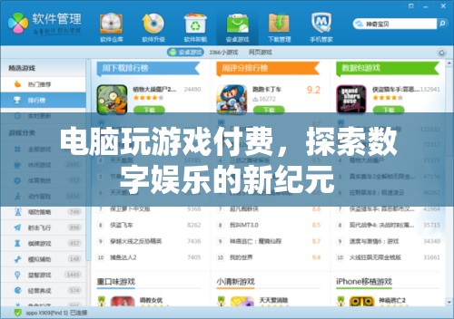 探索數(shù)字娛樂(lè)新紀(jì)元，電腦游戲付費(fèi)模式崛起