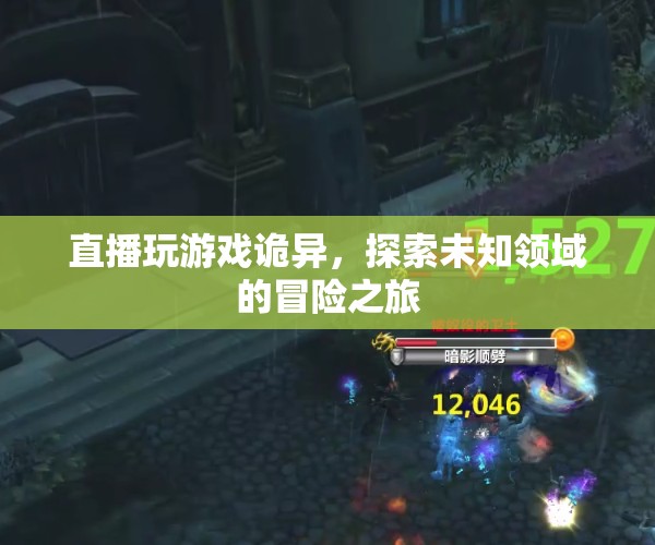 探索未知領(lǐng)域的冒險(xiǎn)之旅，直播玩游戲的詭異體驗(yàn)