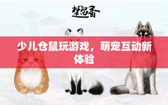萌寵互動新體驗，少兒與倉鼠玩游戲