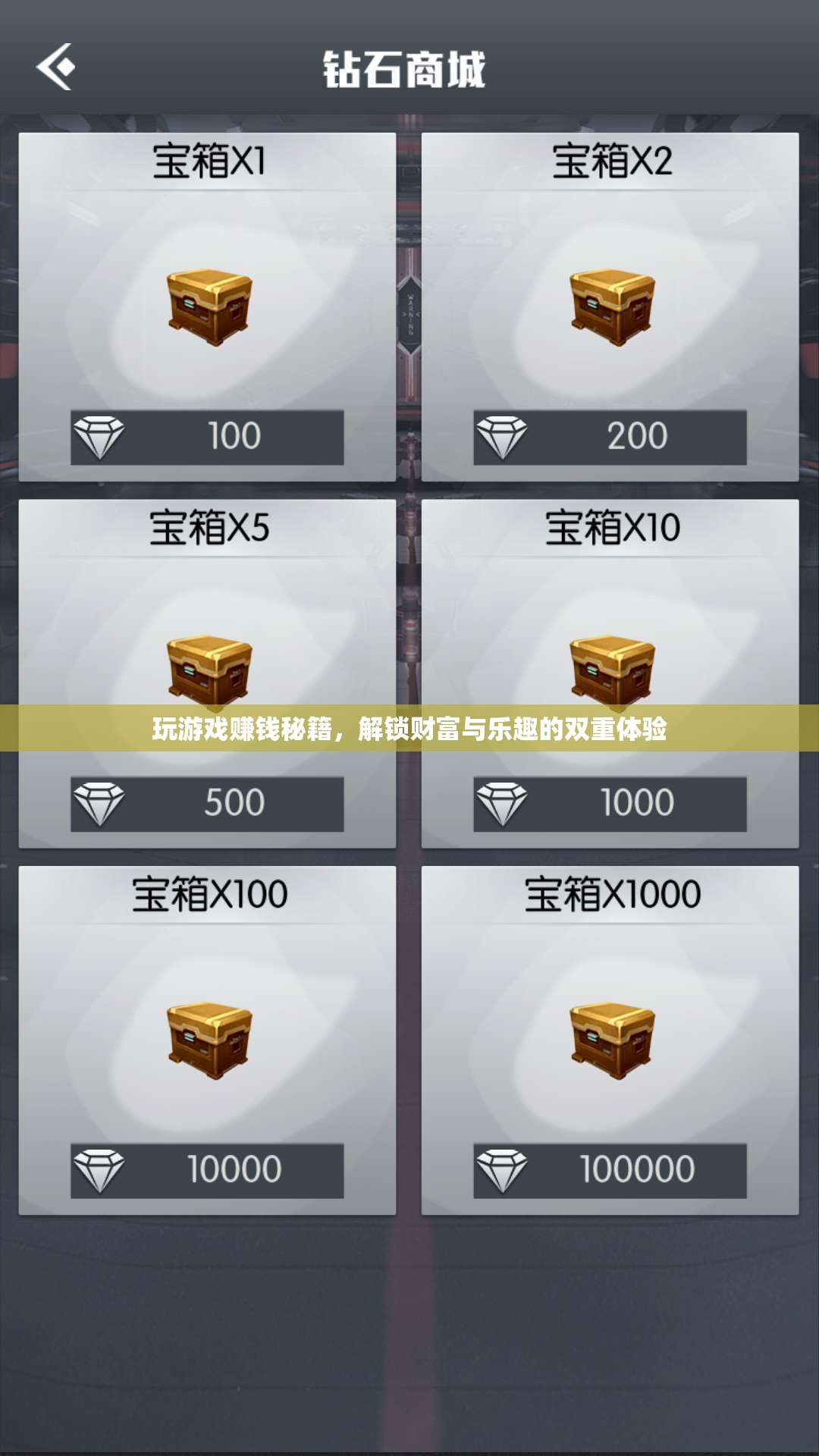 解鎖財富與樂趣，玩游戲賺錢秘籍