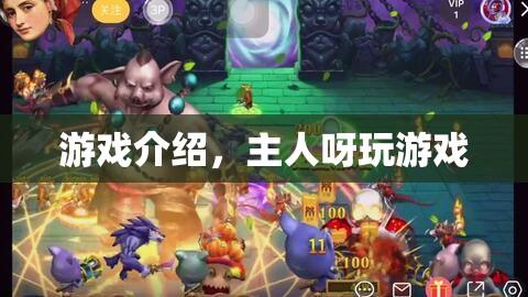 主人呀玩游戲，趣味橫生的冒險之旅