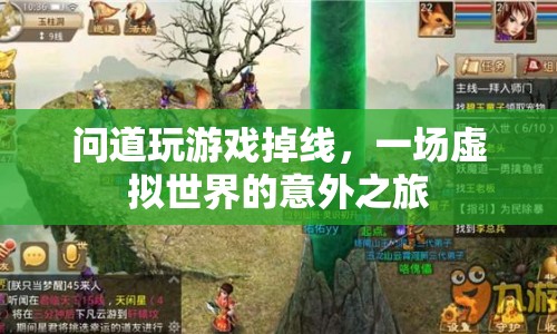 問(wèn)道游戲掉線，虛擬世界中的意外之旅