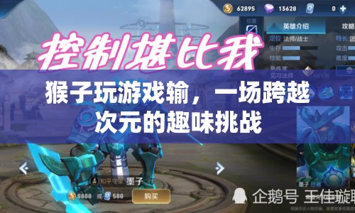 猴子玩游戲輸，一場跨越次元的趣味挑戰(zhàn)