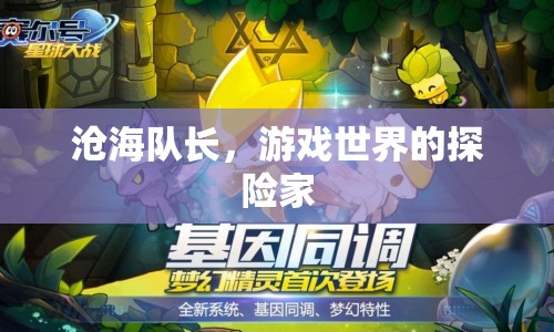 滄海隊長，游戲世界的探險家
