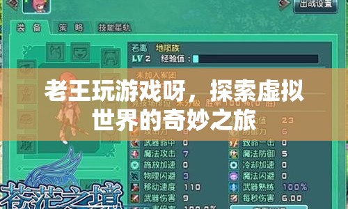 探索虛擬世界的奇妙之旅，老王的游戲之旅