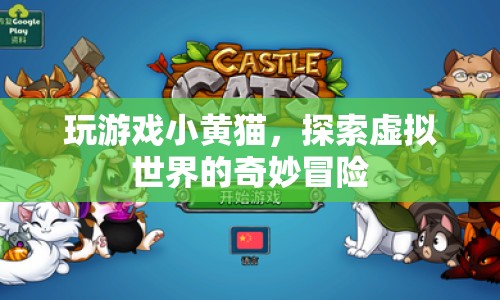 探索虛擬世界的奇妙冒險，小黃貓帶你暢游游戲世界