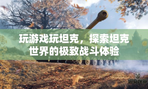 探索坦克世界的極致戰(zhàn)斗體驗