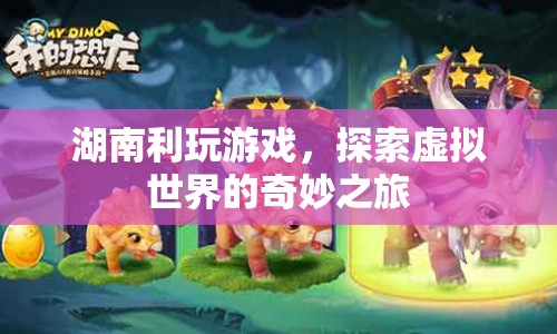 探索虛擬世界的奇妙之旅，湖南利玩游戲