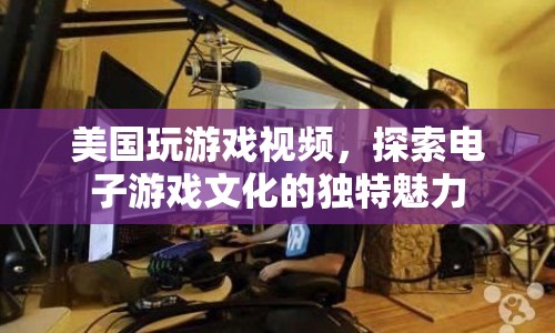 探索美國(guó)電子游戲文化的獨(dú)特魅力