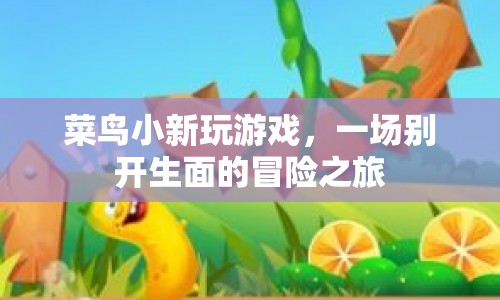 菜鳥(niǎo)小新，一場(chǎng)別開(kāi)生面的游戲冒險(xiǎn)之旅