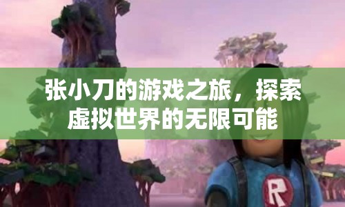 張小刀的游戲之旅，探索虛擬世界的無限可能