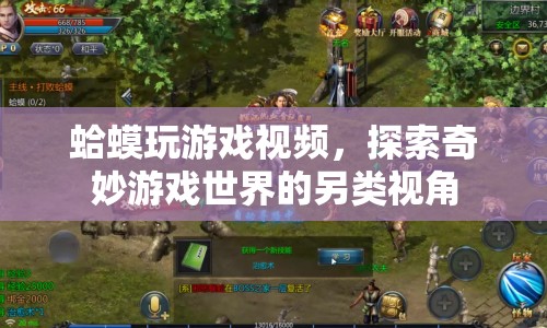 蛤蟆玩游戲，另類視角探索奇妙游戲世界
