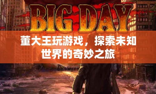 董大王游戲，探索未知世界的奇妙之旅