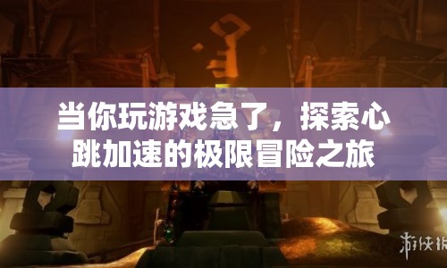 心跳加速的極限冒險(xiǎn)之旅，游戲急轉(zhuǎn)直下，探索未知挑戰(zhàn)！